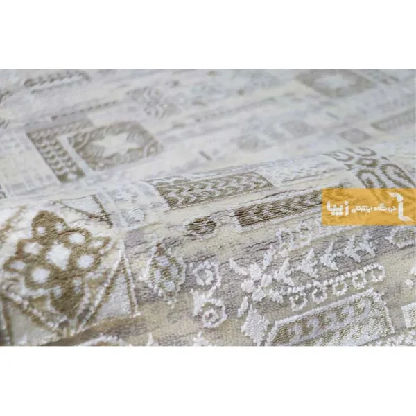 فرش کرم طرح کمند2
