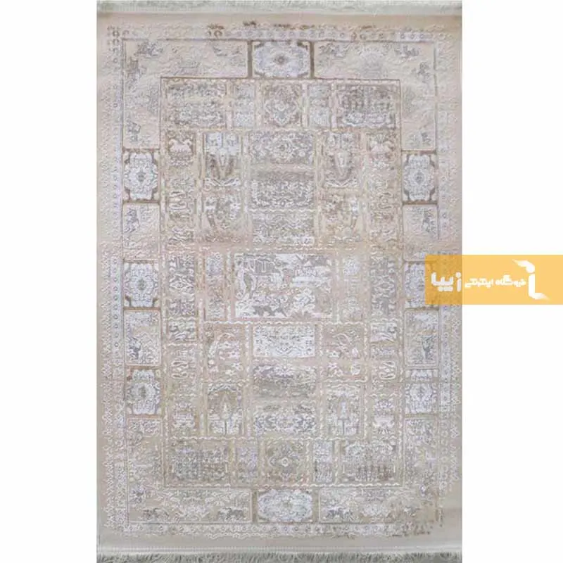 فرش کرم طرح نگار5