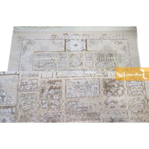 فرش کرم طرح نگار12