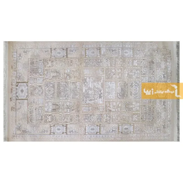 فرش کرم طرح نگار9