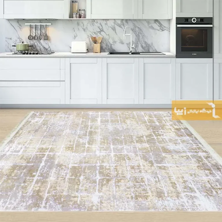 فرش کرم طرح راسا1