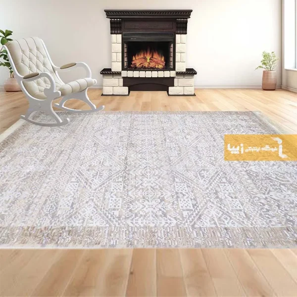 فرش کرم طرح رکسانا1