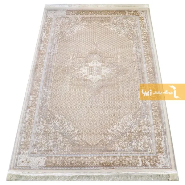 فرش کرم طرح سپند2