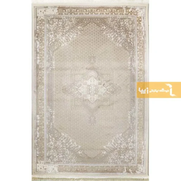 فرش کرم طرح سپند7
