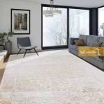 فرش کرم طرح سوگند1