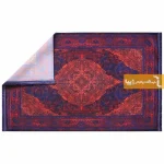 فرش سرمه ای طرح لاجورد2