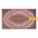 فرش صورتی طرح مورگانیت14