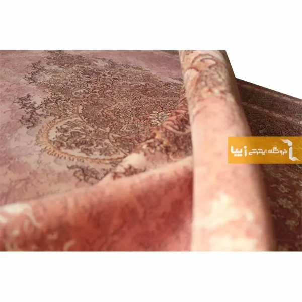 فرش صورتی طرح مورگانیت11