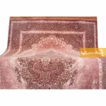 فرش صورتی طرح مورگانیت8