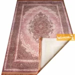 فرش صورتی طرح مورگانیت6