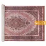 فرش صورتی طرح مورگانیت5