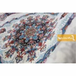 فرش بیضی کرم طرح نیلا7