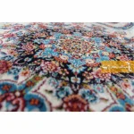 فرش بیضی کرم طرح نیلا2