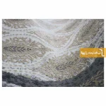 فرش بیضی کرم طرح گندم8