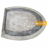 فرش بیضی کرم طرح سورن2