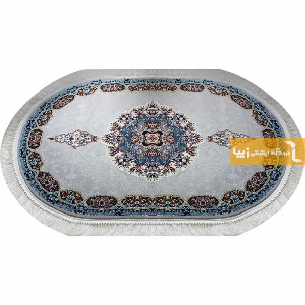 فرش بیضی فیلی طرح هالیدی3