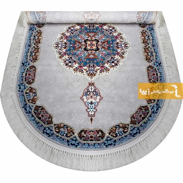 فرش بیضی فیلی طرح هالیدی8