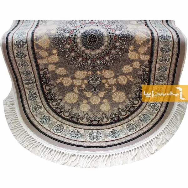 فرش بیضی فیلی طرح اصفهان4