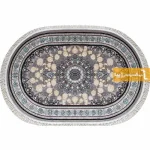 فرش بیضی فیلی طرح اصفهان7
