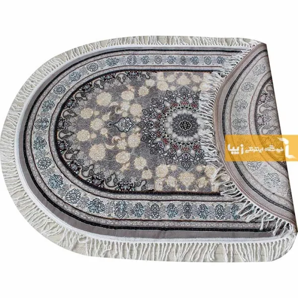 فرش بیضی فیلی طرح اصفهان6