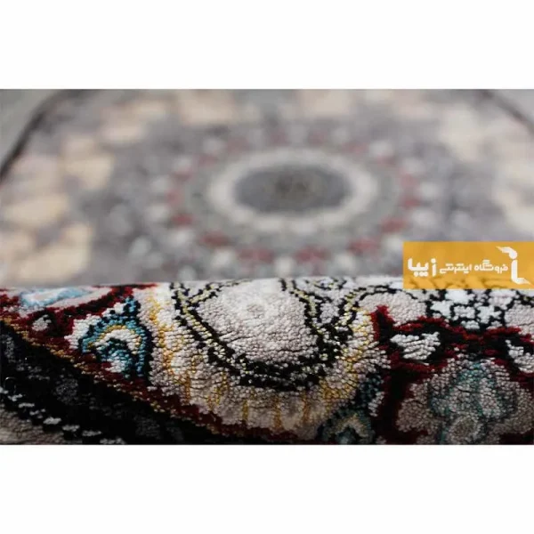 فرش بیضی فیلی طرح اصفهان2