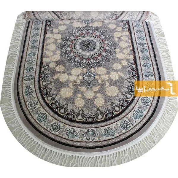 فرش بیضی فیلی طرح اصفهان8