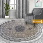 فرش بیضی فیلی طرح شاهسوند1