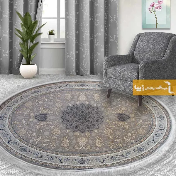 فرش بیضی فیلی طرح شاهسوند1