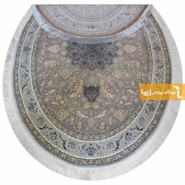 فرش بیضی فیلی طرح شاهسوند7