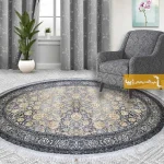 فرش بیضی فیلی طرح افشان1