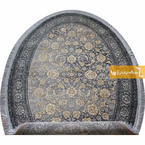 فرش بیضی فیلی طرح افشان10
