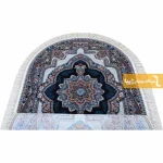 فرش بیضی فیلی طرح باغ معلق11