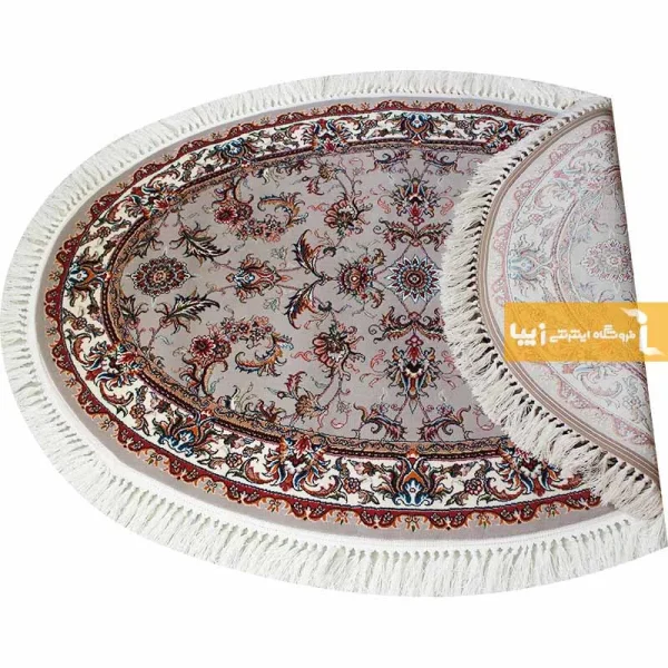 فرش بیضی فیلی طرح صبا9