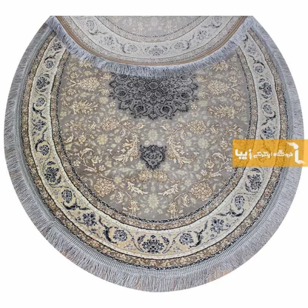 فرش بیضی فیلی طرح شاهکار2
