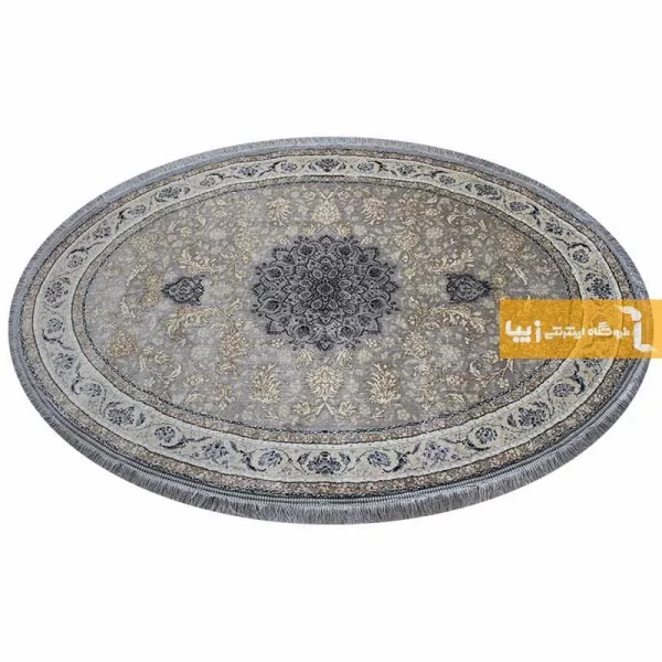 فرش بیضی فیلی طرح شاهکار10