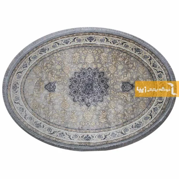 فرش بیضی فیلی طرح شاهکار8