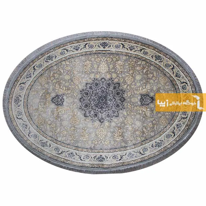 فرش بیضی فیلی طرح شاهکار8