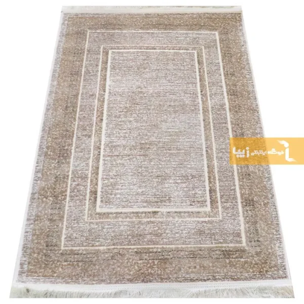 فرش نسکافه ای طرح کیان3