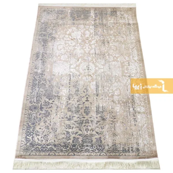 فرش نسکافه ای طرح ترنم5