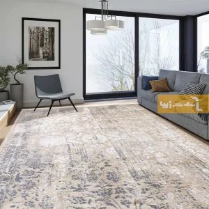 فرش نسکافه ای طرح ترنم1