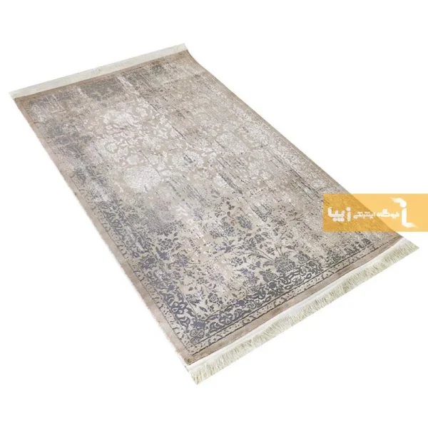 فرش نسکافه ای طرح ترنم2