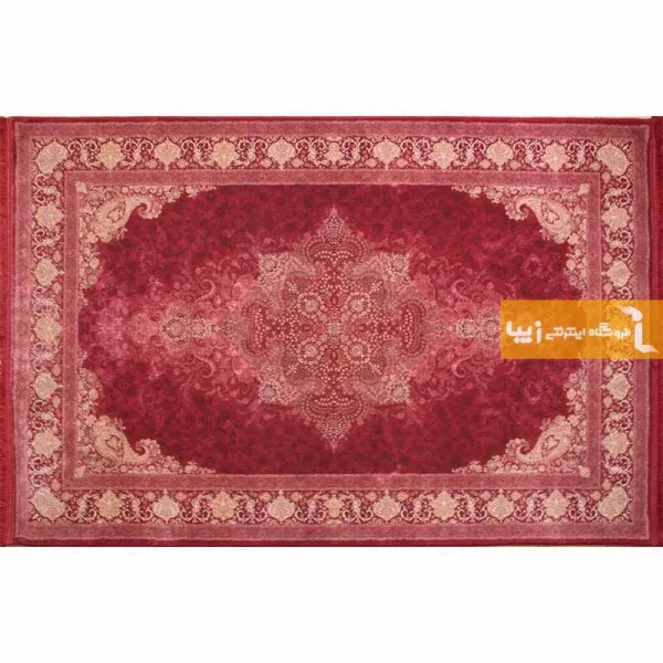 فرش قرمز طرح الماس سرخ8
