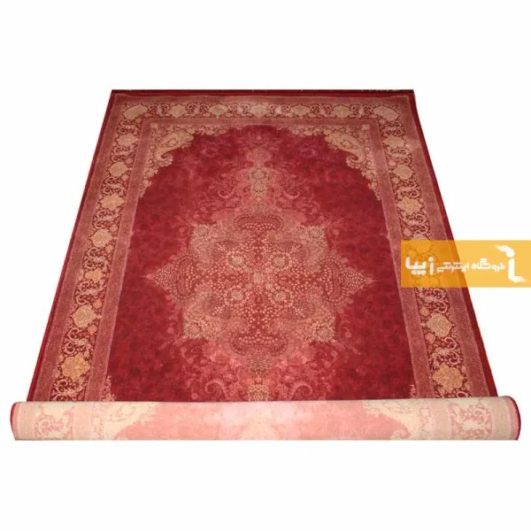 فرش قرمز طرح الماس سرخ7