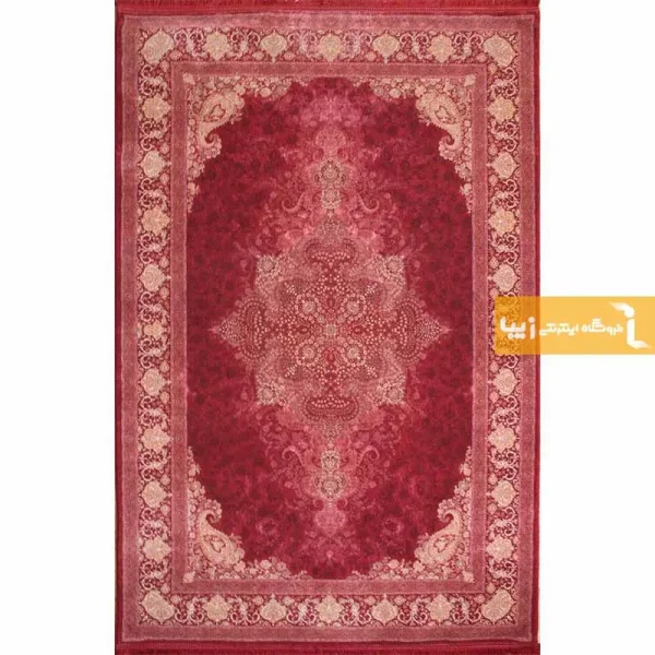 فرش قرمز طرح الماس سرخ5