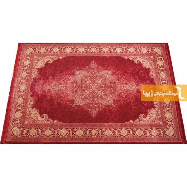 فرش قرمز طرح الماس سرخ2