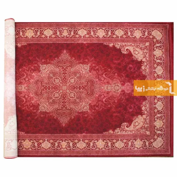 فرش قرمز طرح الماس سرخ14