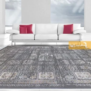 فرش طوسی طرح روهام1