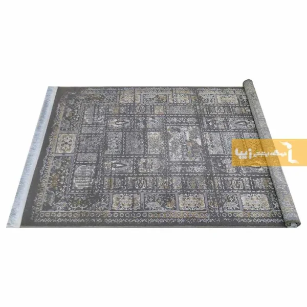 فرش طوسی طرح روهام4