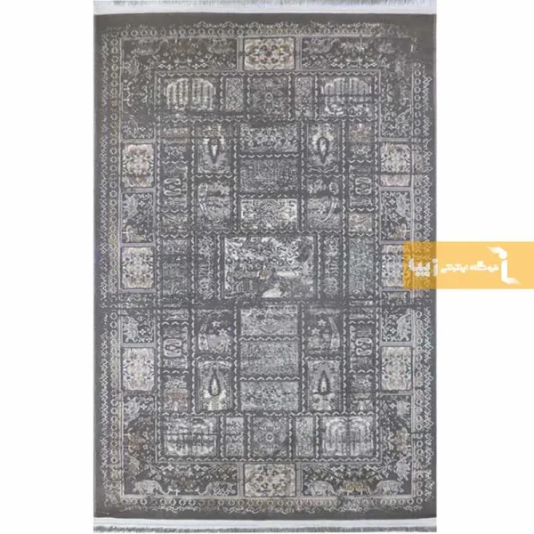 فرش طوسی طرح روهام2