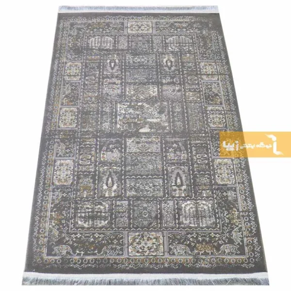 فرش طوسی طرح روهام9